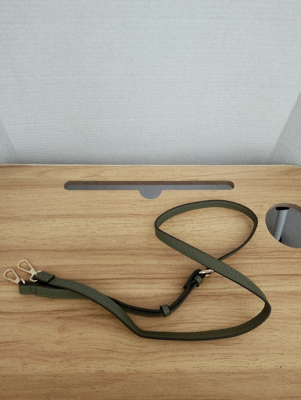 Adjustable Olive Green Crossbody Strap